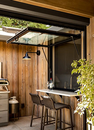 Designer deur en raam